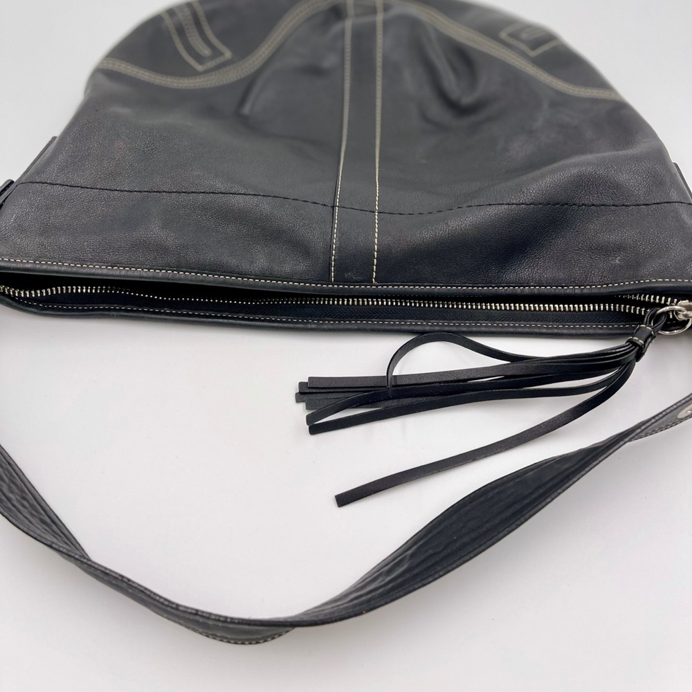 COACH Vintage black soft leather purse - Picture 4 of 7
